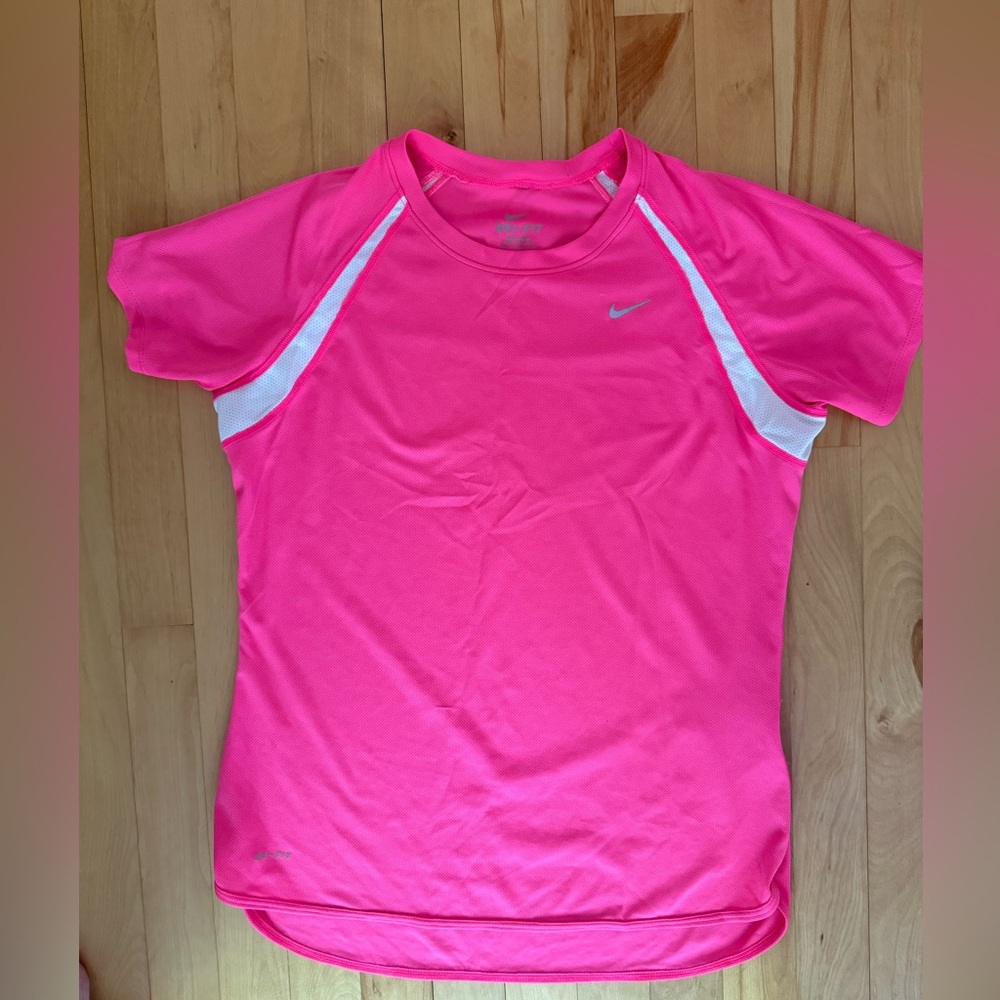 Nike Dri-FIT Pink Performance Tee